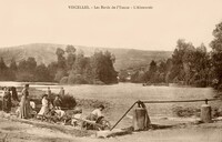 VINCELLES - Les Bords de L'Yonne - L'Abreuvoir_  Lavandières